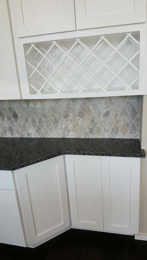 Inspiration for a transitional kitchen remodel in New York