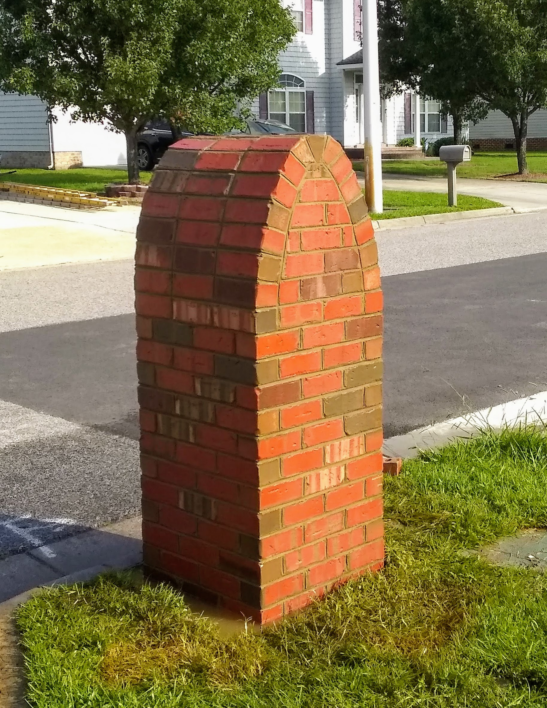 Brick Mailbox Custom Masonry Mail Box - Photos & Ideas | Houzz