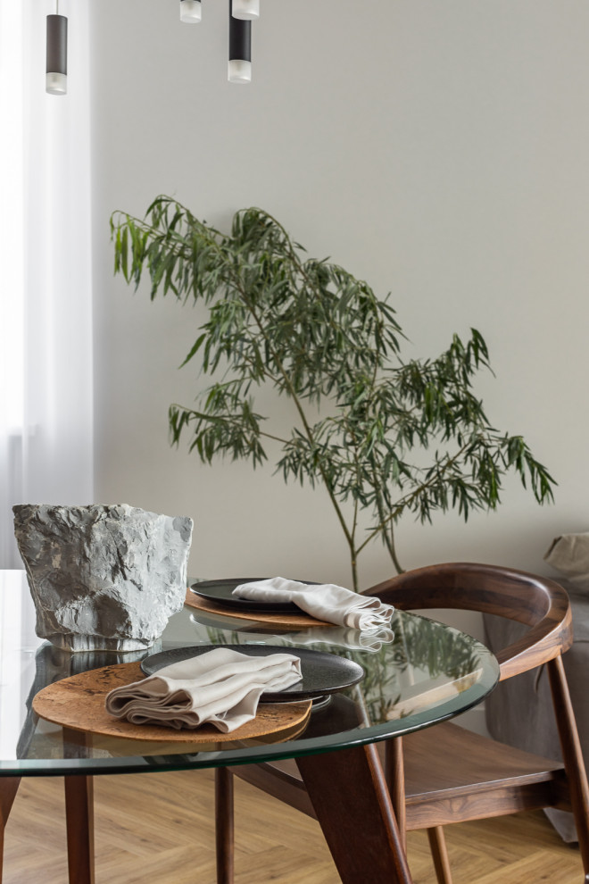 Реализованный проект квартиры 100 кв метров г.Тюмень