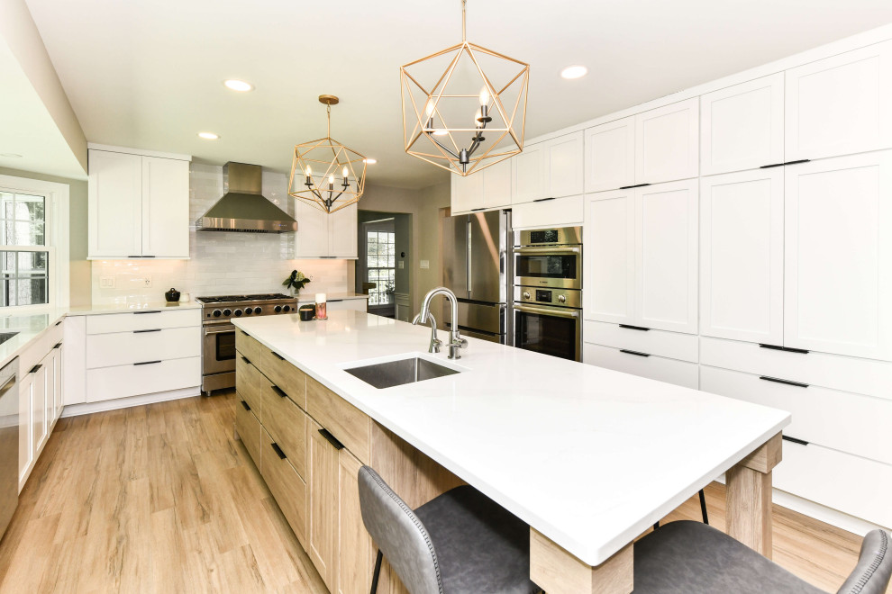 Inspiration for a transitional kitchen remodel in DC Metro