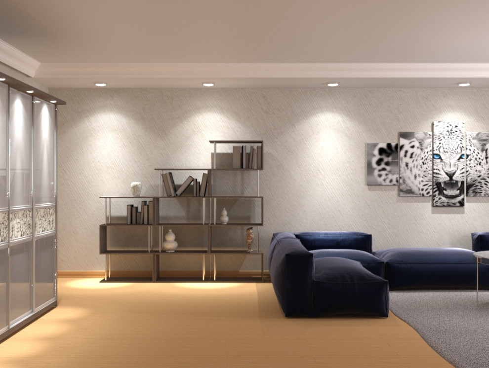 Визуализация Гостиной