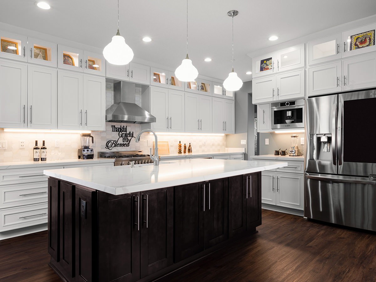 White Contemporary Kitchens