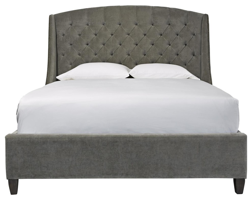 Halston Bed Transitional Platform Beds by Universal Furniture Company