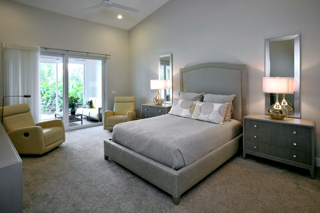 Boynton Beach Home Renovation di-transizione-camera-da-letto