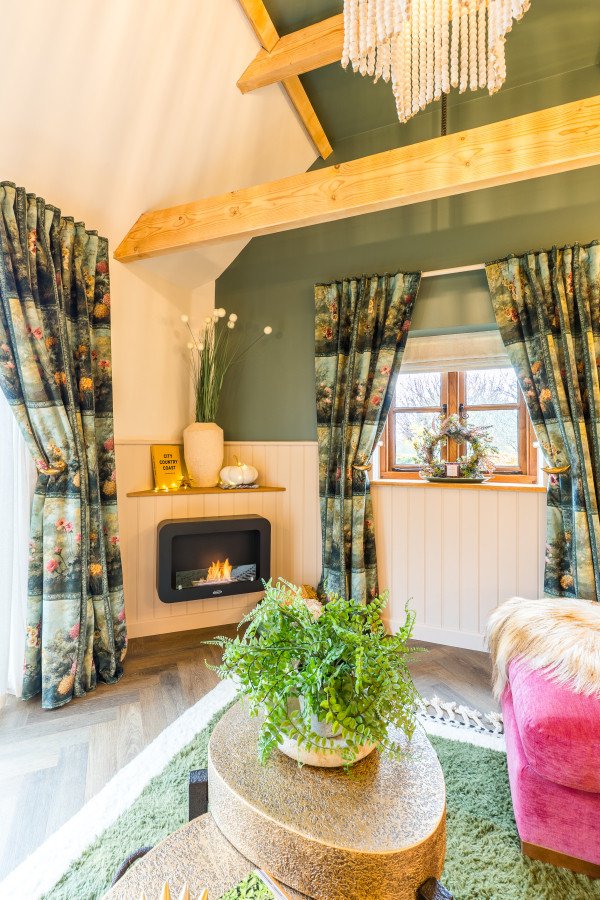 Stable Open plan Living Renovation