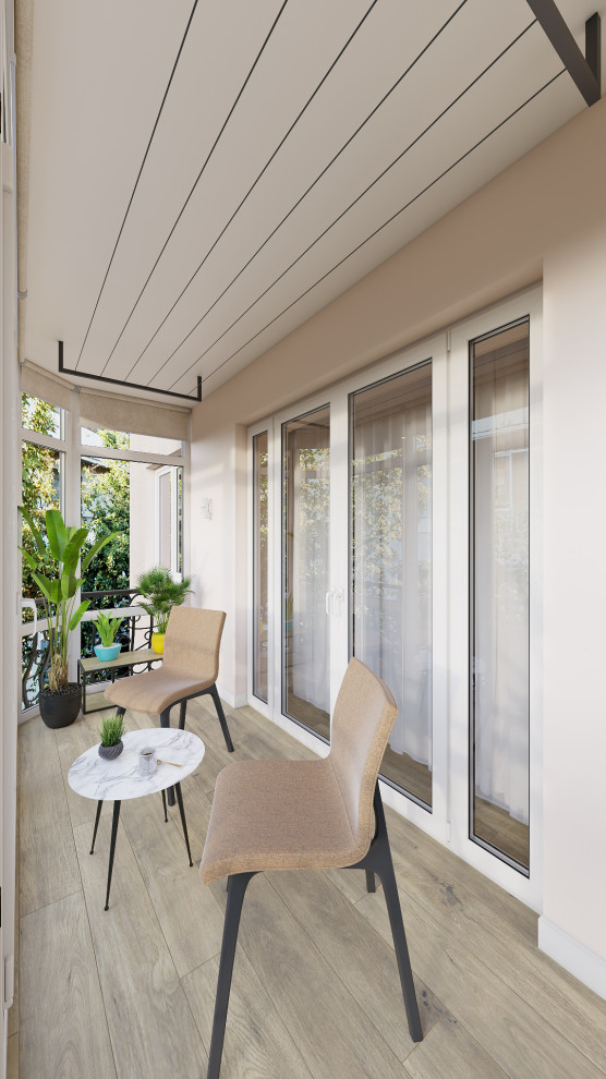 Дизайн двухкомнатной квартиры 44 м2