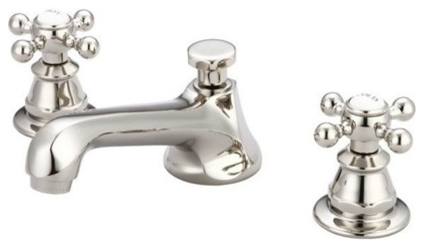 Double Handle Widespread Faucet - Traditional - Bathroom Sink Faucets