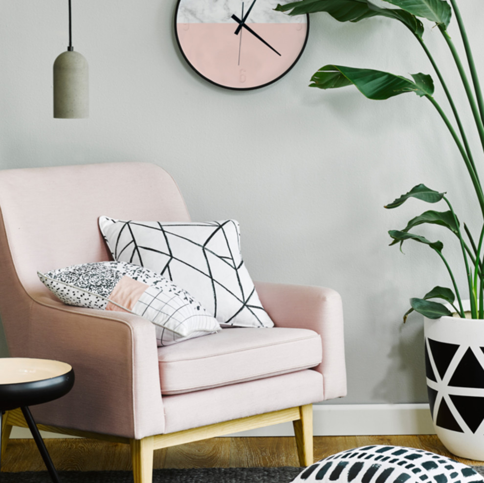 Rose pink armchair | Houzz UK