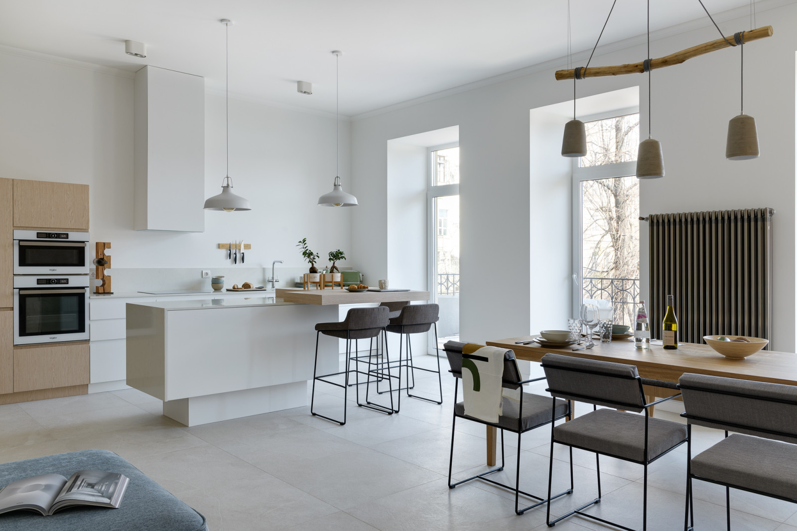 Квартира в историческом центре, 3 спальни, 130 м2