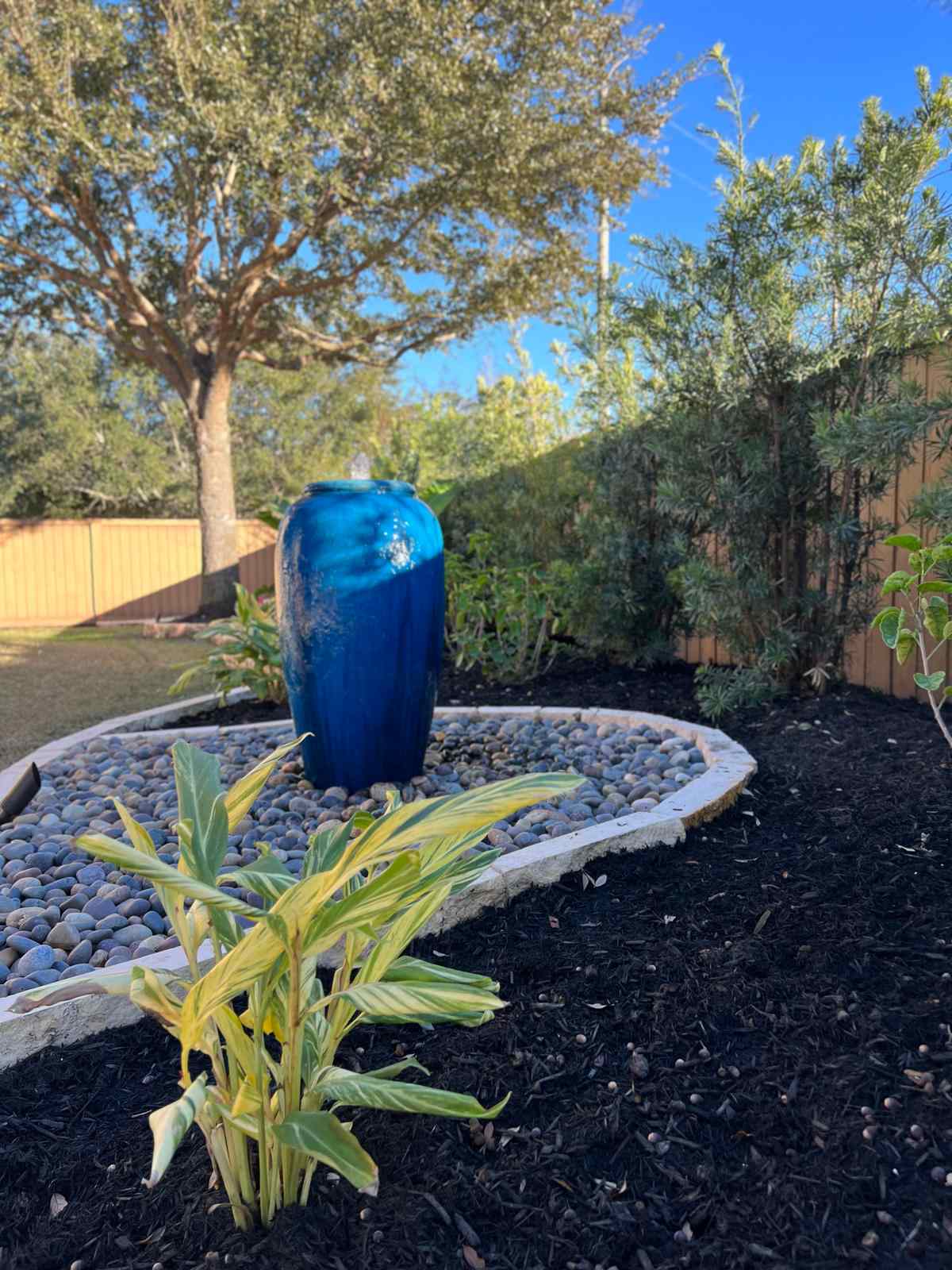 Putting Green, Backyard Paradise and Front yard Makeover in Fulshear!