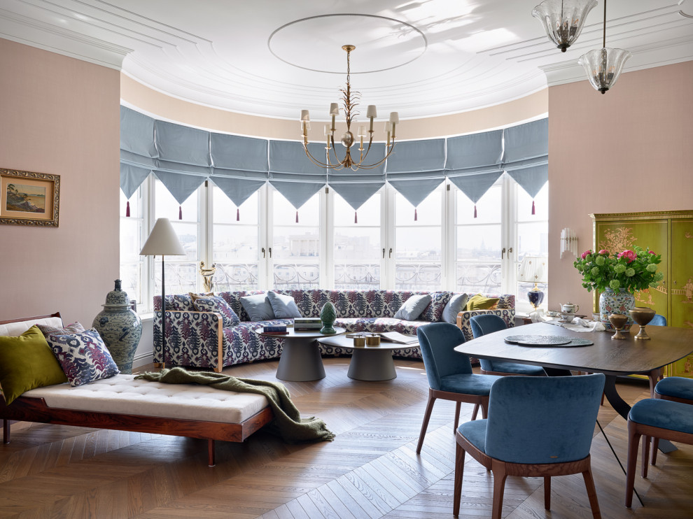 По следам Шехтеля, дизайн квартиры 223м