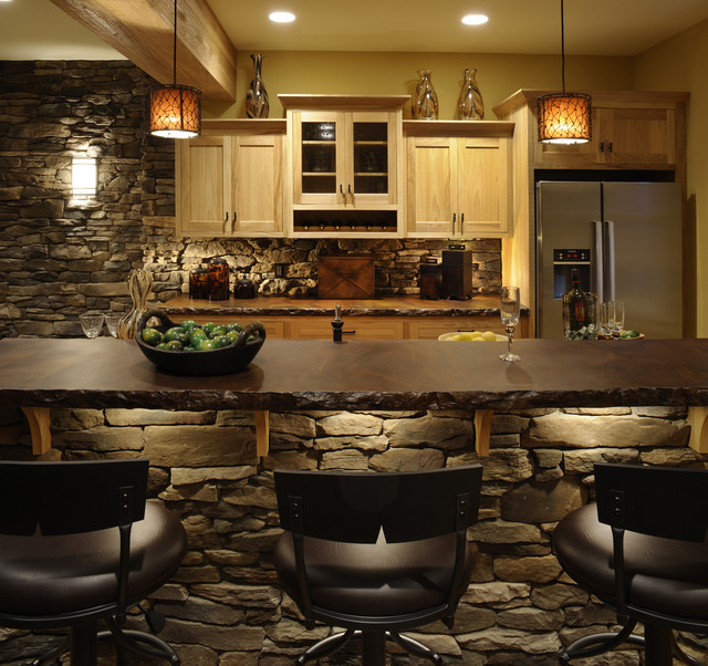 Ackerly Park New Albany Ohio Rustic Kitchen Columbus By