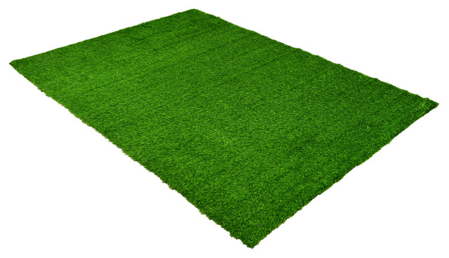 Allstar Rugs Faux Grass Indoor/Outdoor Area Rug, 8'x10' - Contemporary ...
