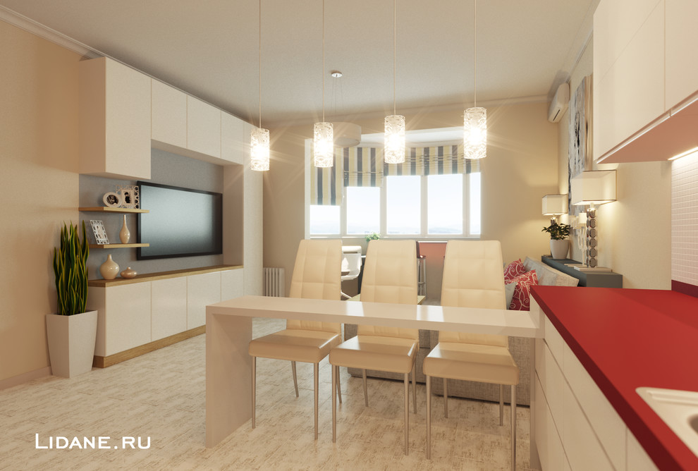 Кухня - гостиная