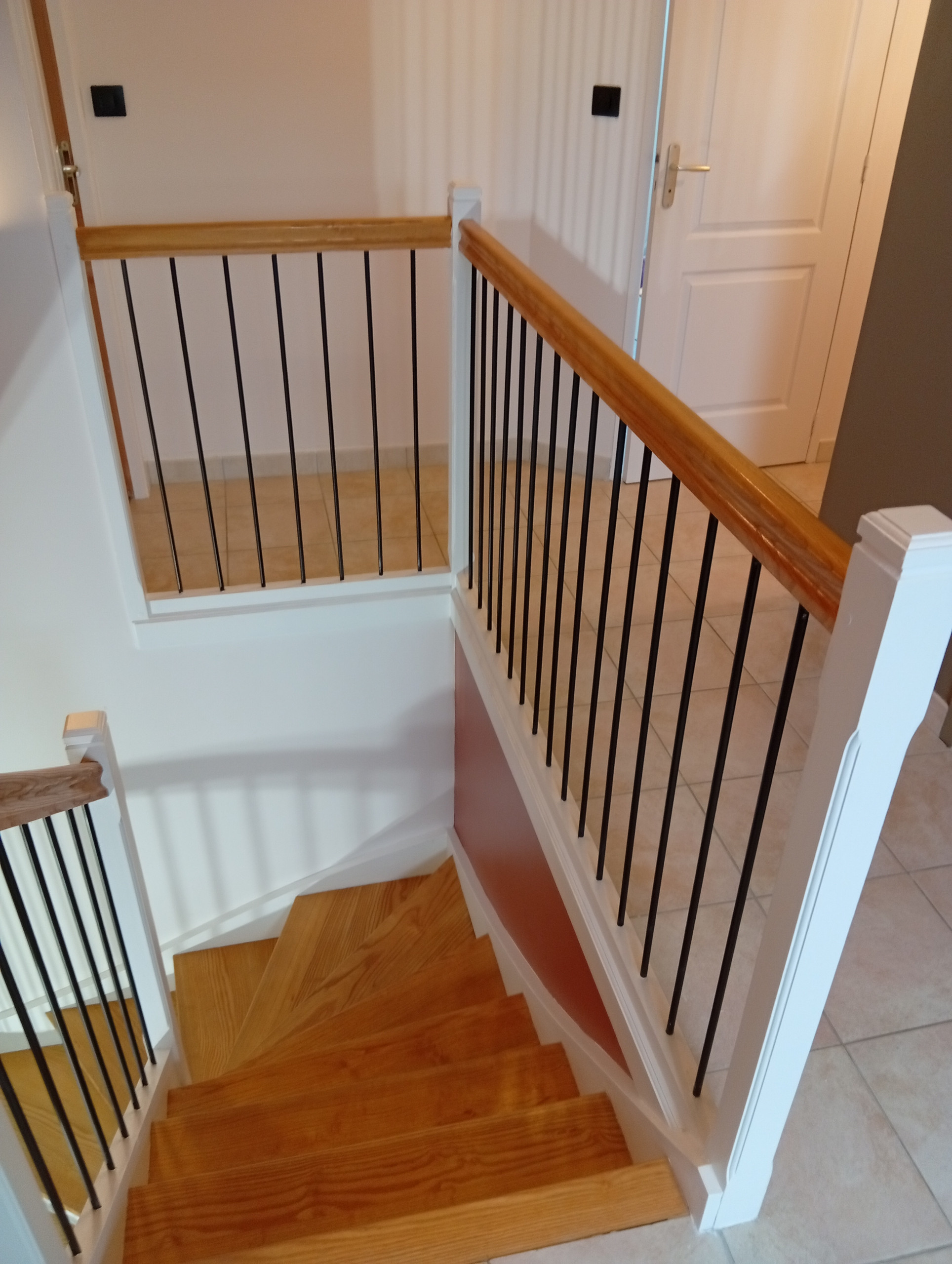 Modernisation & rénovation escaliers d'angle