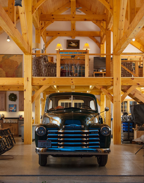 Passmores Car Barn Garages, Timber Open Barn