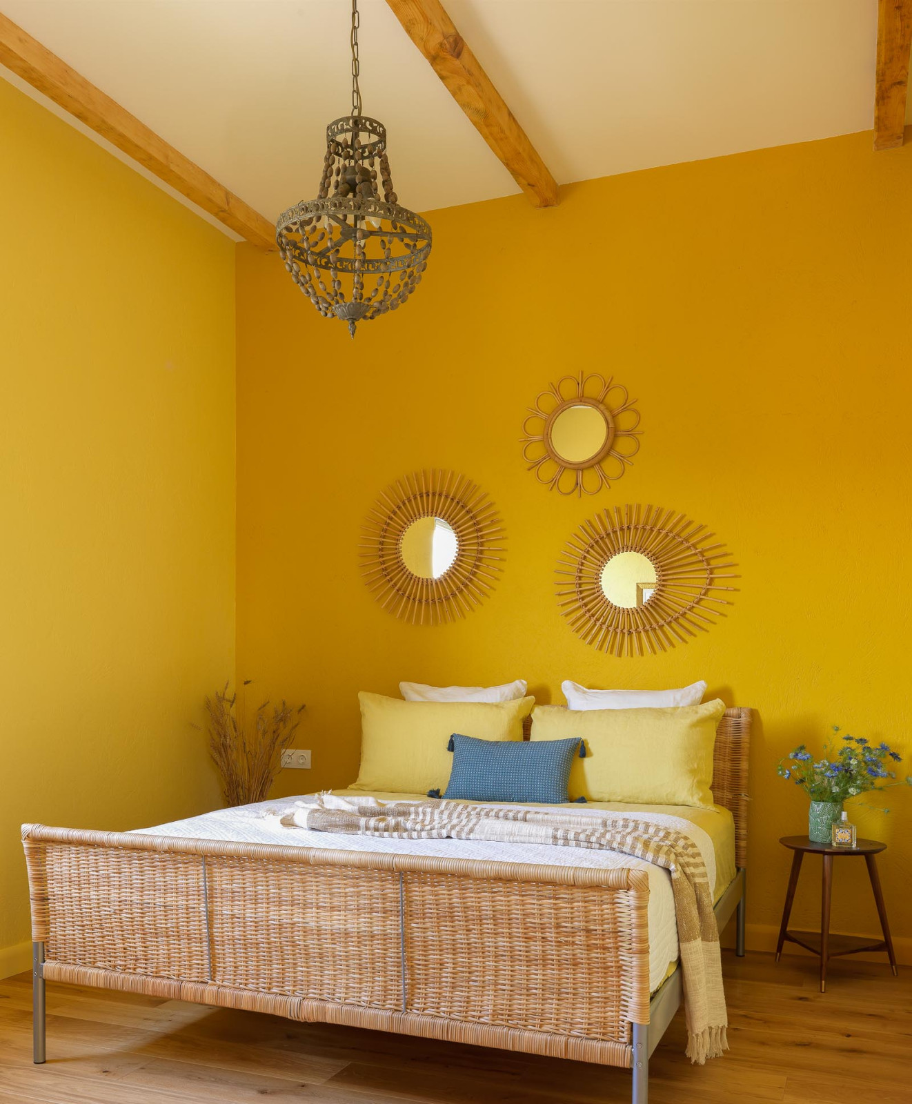 Дом на берегу Клязьминского водохранилища. Спальня