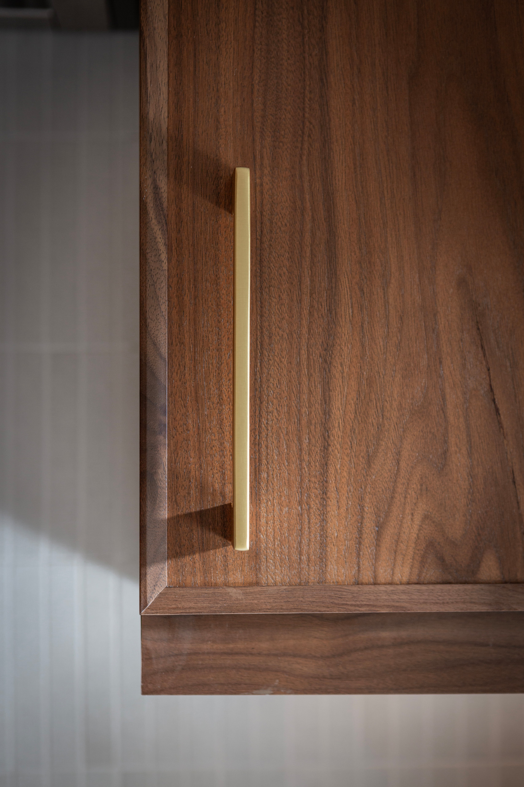 Westlake Village Modern Walnut Kitchen