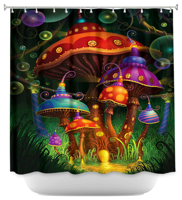 DiaNoche Designs Shower Curtain by Philip Straub Enchanted Evening ...