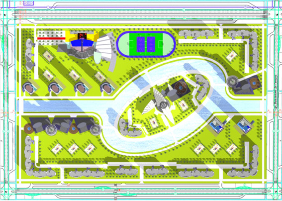 Конкурсный проект жилого квартала в районе Академический в г. Екатеринбург