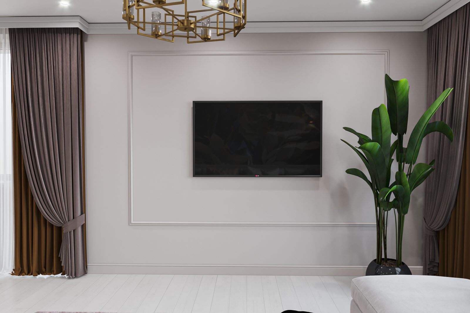 Дизайн интерьера 4-х комнатной квартиры