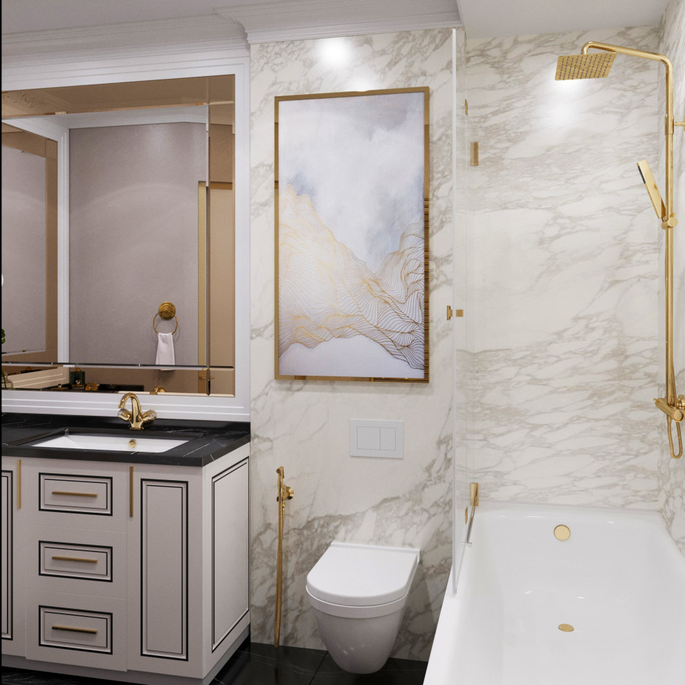 Визуализация хозяйского санузла.