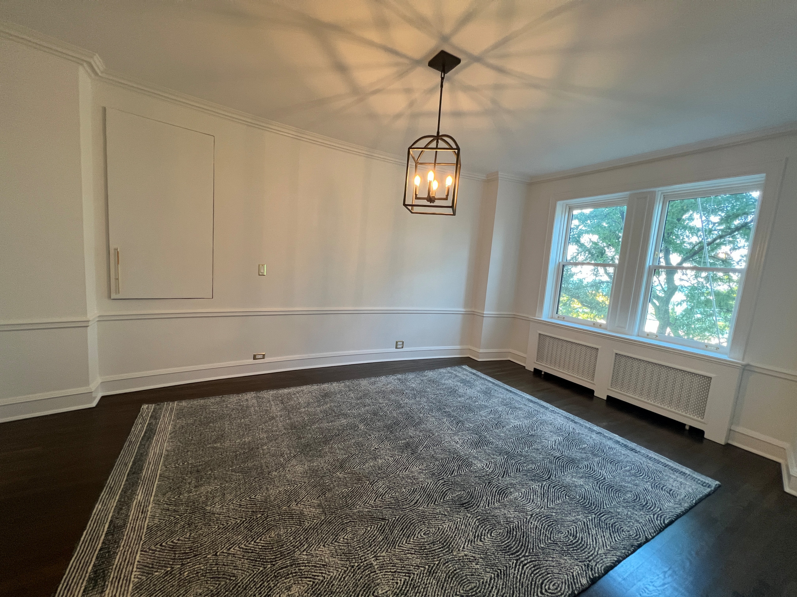 Dining room after