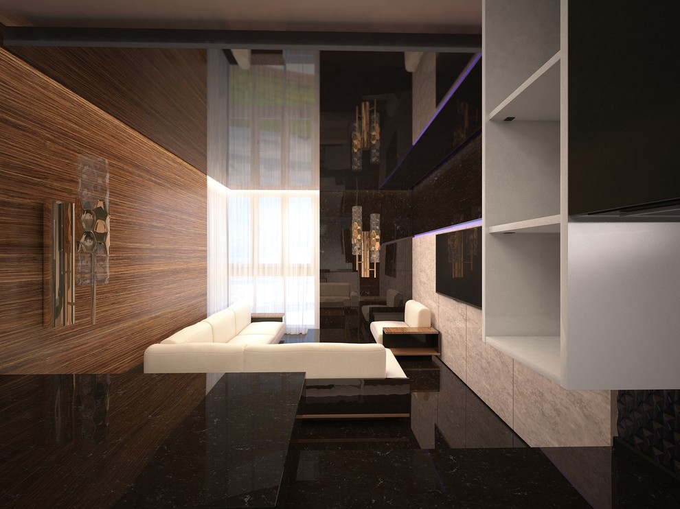 Квартира в стиле Хай-тек