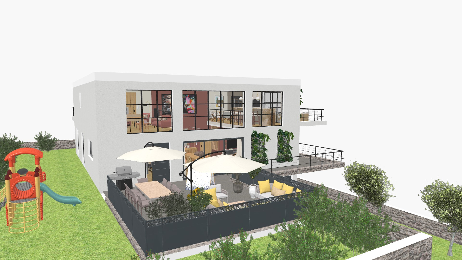 Maison de 250 m² sur étage