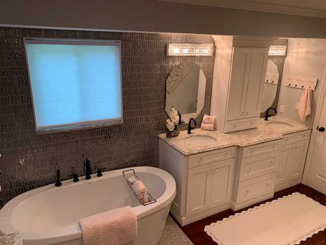 Fry Master Bath After / Before
