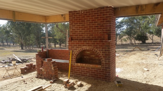 Custom features contemporary-uteplats
