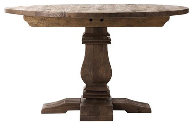Mango Wood Round Dining Table - Dining Tables - by Luxe Home ... Mango Wood Round Dining Table - Dining Tables - by Luxe Home ...