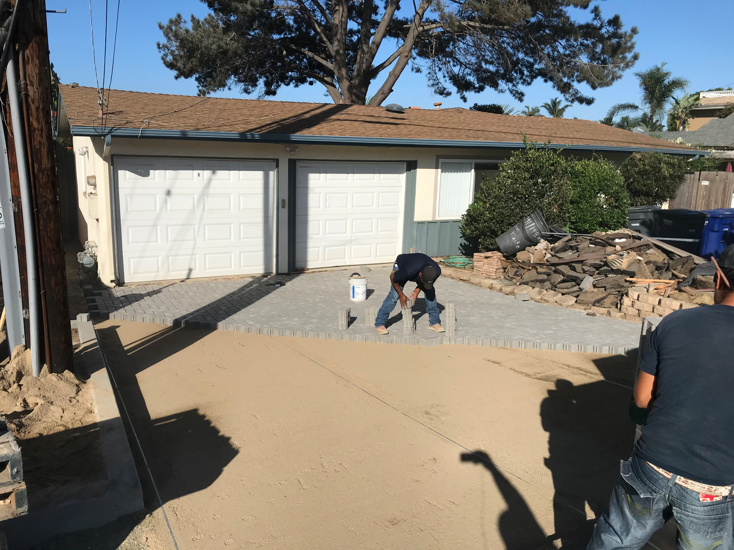 Installing a New Paver Driveway in Solana Beach