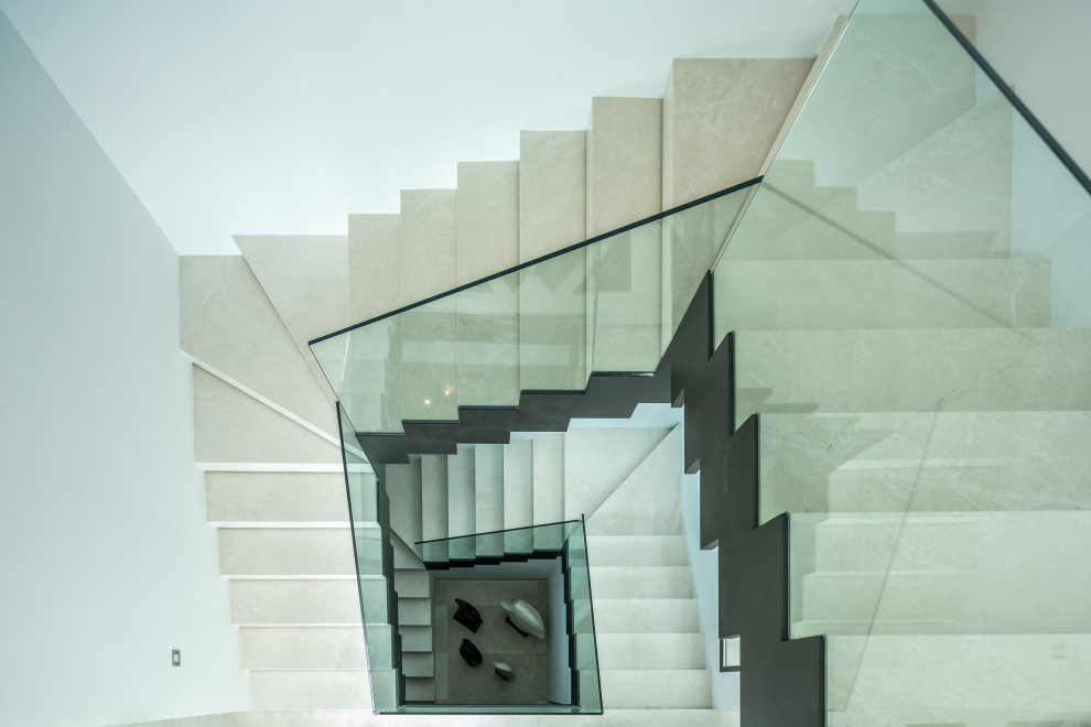 Design ideas for a large contemporary staircase in Malaga.