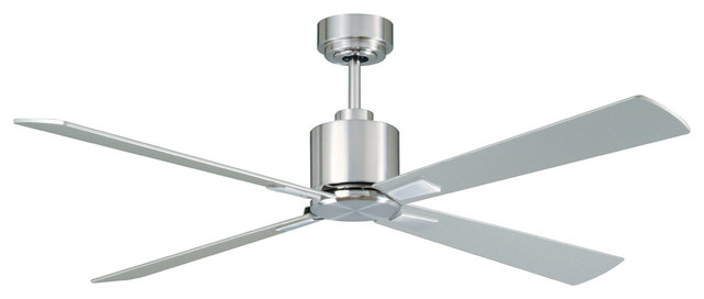 Lucci Air Climate 52 Dc Ceiling Fan Brushed Chrome Silver Lucci Air Climate 52 Dc Ceiling Fan Brushed Chrome Silver