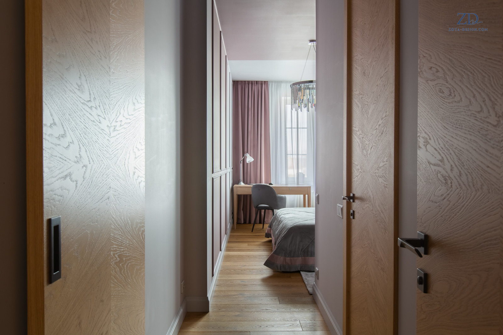 Цвет в интерьере, квартира в Куркино.