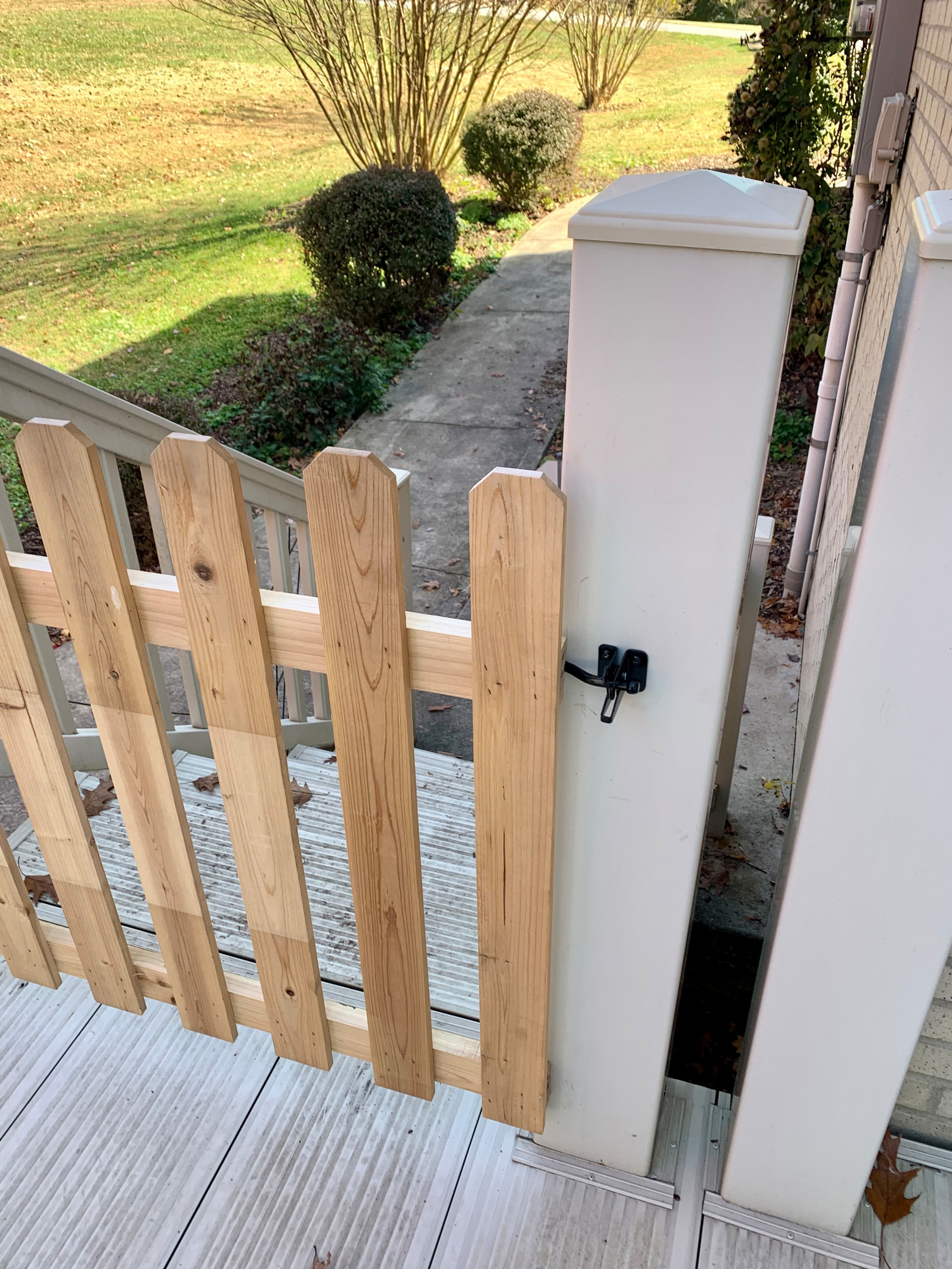 Enchanted Drive.  Access Gate Build and Installation.