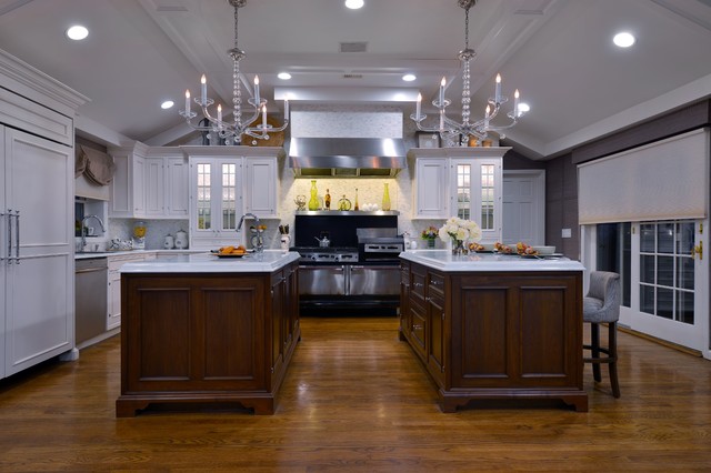 Two Islands Are Better Than One Traditional Kitchen 