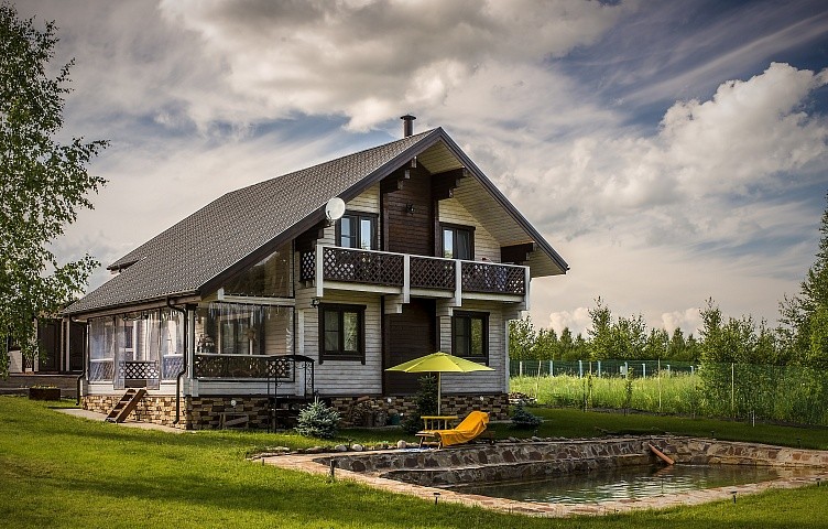 Наши работы - покрашенные дома