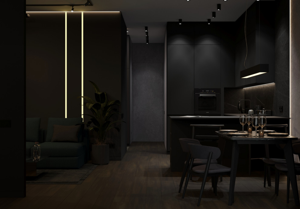 Дизайн интерьера квартиры в ЖК Вереск в престижном районе Москвы