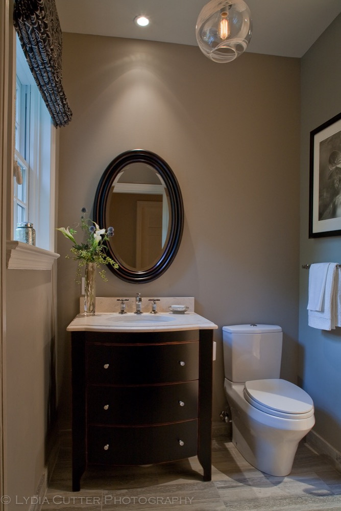Transitional  Powder Room