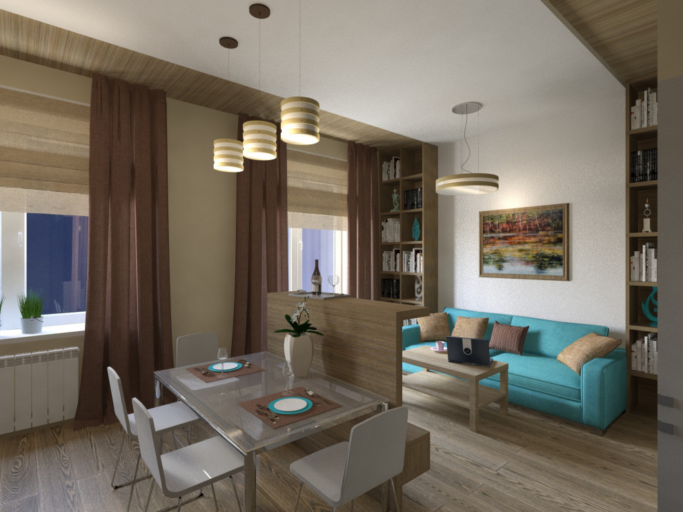 Квартира в современном стиле в микрорайоне Покровский