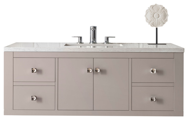 Silverlake 48 Single Vanity Mountain Mist Base Cabinet Only