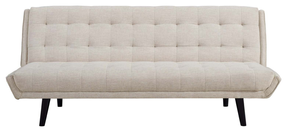 glance tufted convertible sofa bed
