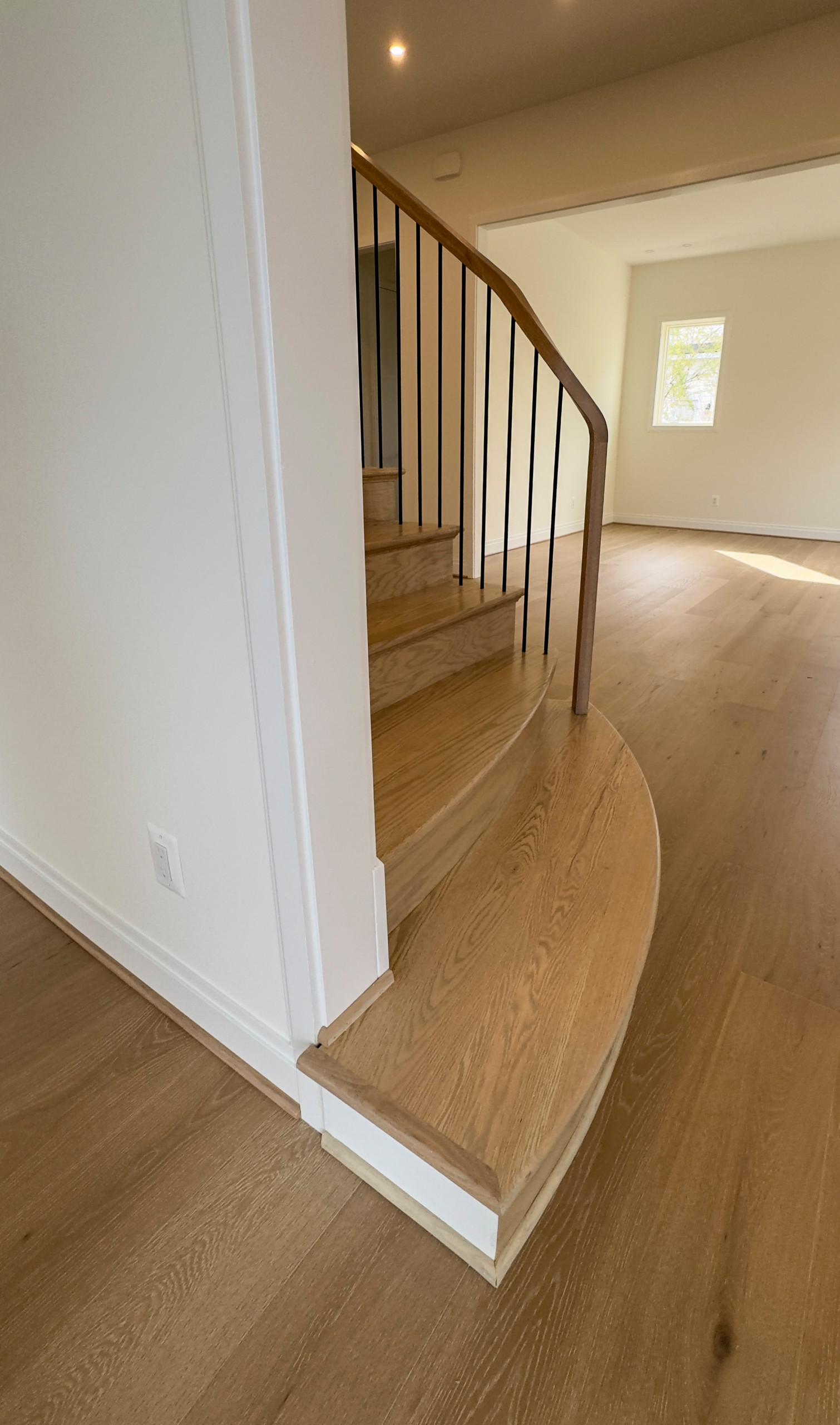144_Attractive Transitional Staircase in Impressive Modern Home, Vienna VA 22180