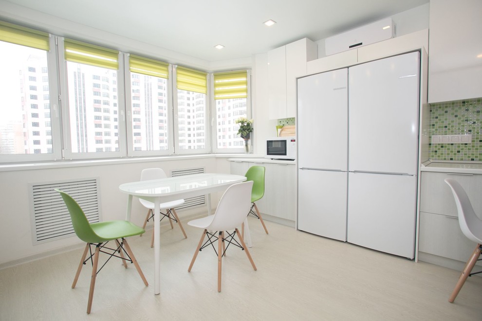 Реализация квартиры в Солнцево в стиле эко-минимализма. 95м2. 2018