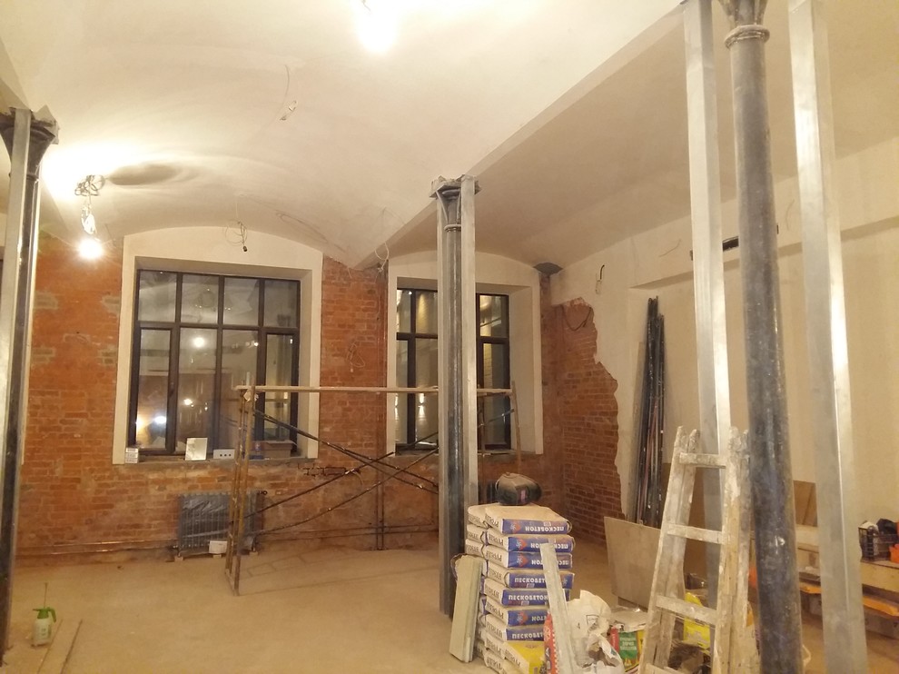 Отделка лофта по проекту бюро Август Проект