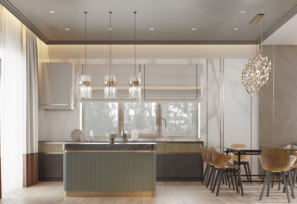 Дизайн интерьера частного дома в пос. Кольцово