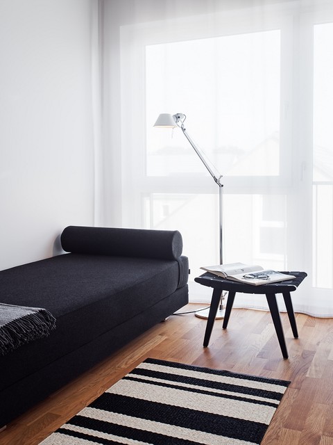 Innenausbau einer Wohnung bei Frankfurt am Main contemporaneo-camera-da-letto