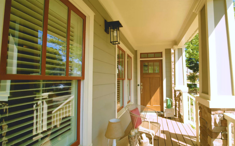 Craftsman Style Custom Front Porch - Decatur, GA - Craftsman - Porch ...